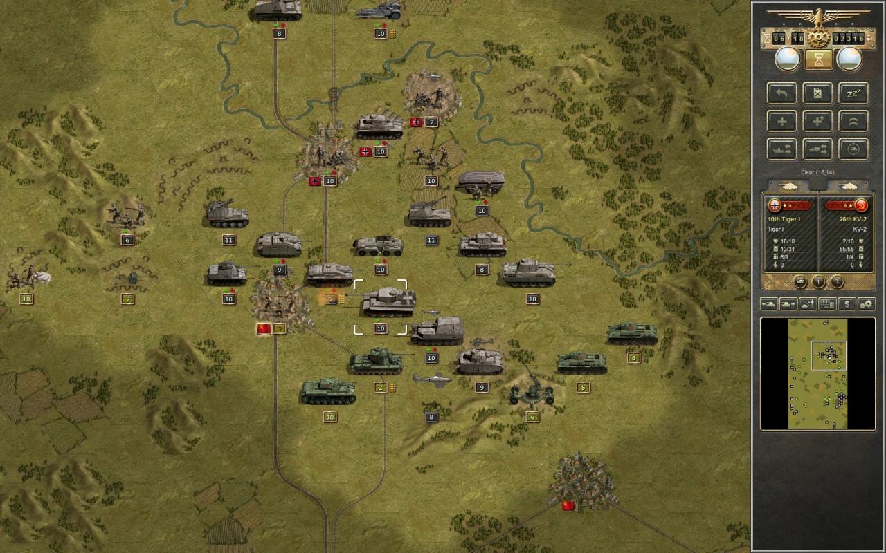 [15/07/2011] So sieht Panzer Corps: Wehrmacht in Aktion aus. Die zweckmäßige Präsentation täuscht: das Spiel ist nämlich eine wahre Perle im Strategie-Genre. (13)