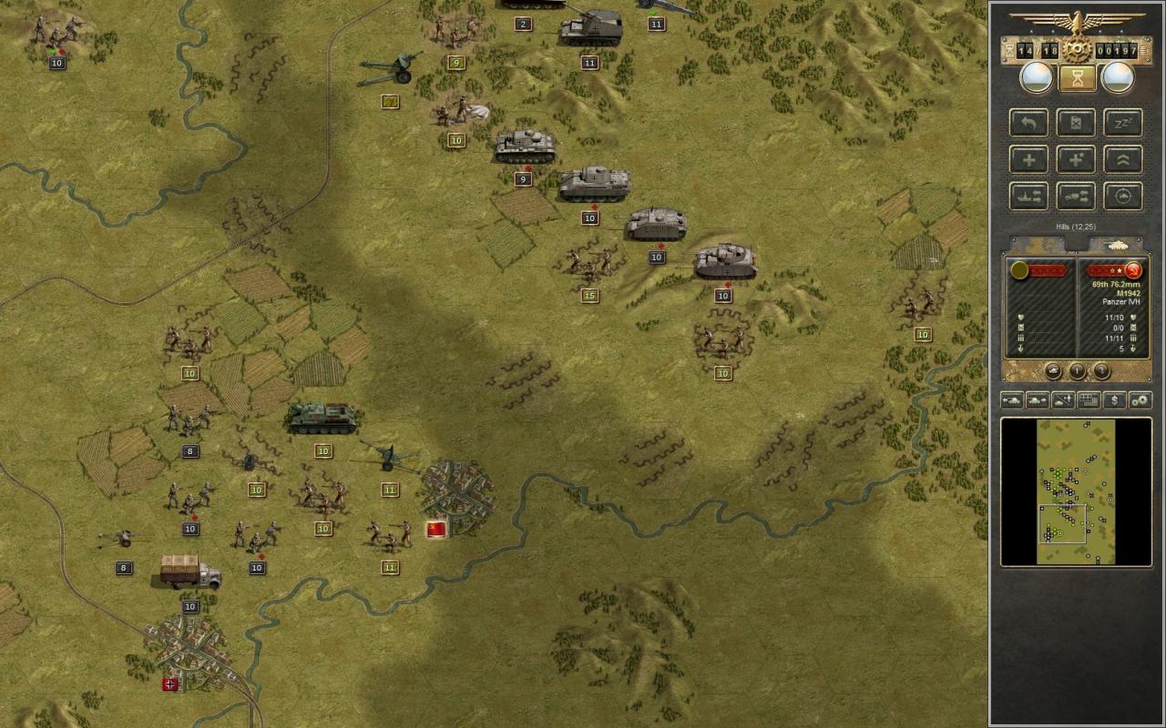 [15/07/2011] So sieht Panzer Corps: Wehrmacht in Aktion aus. Die zweckmäßige Präsentation täuscht: das Spiel ist nämlich eine wahre Perle im Strategie-Genre. (18)