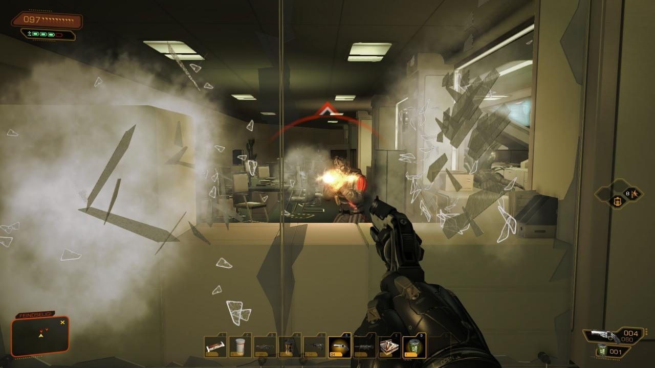[22/08/2011] PC Games testet Deus Ex: Human Revolution. Die faszinierende Spielwelt leidet stellenweise unter doofen Gegnern und den langen Ladezeiten. (29)