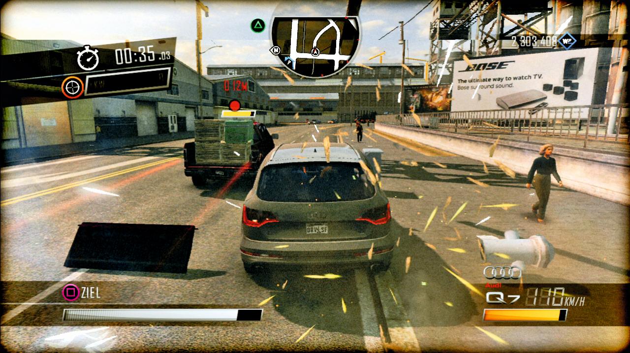 [31/08/2011] Sommer, Sonne und schnelle Karren. So sieht es zumindest in Driver: San Fransisco aus. Hier düst ihr durch die virtuellen Straßen der einstigen Hippie-Hochburg und springt mit dem Shift-Feature von einem Traumwagen zum Nächsten.