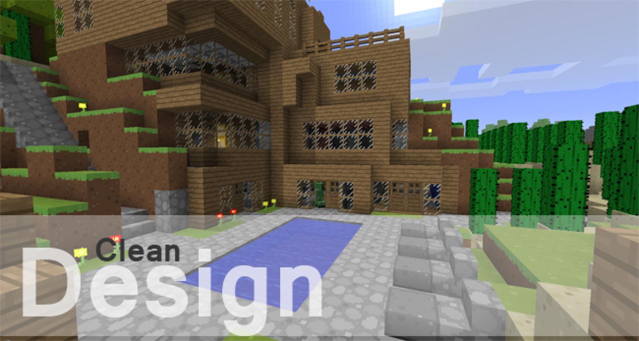 [25/08/2011] Minecraft Texture Pack: CleanCraft