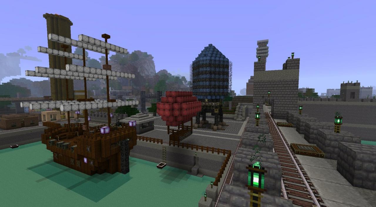 [25/08/2011] Minecraft Texture Pack: Glimmar's Steampunk