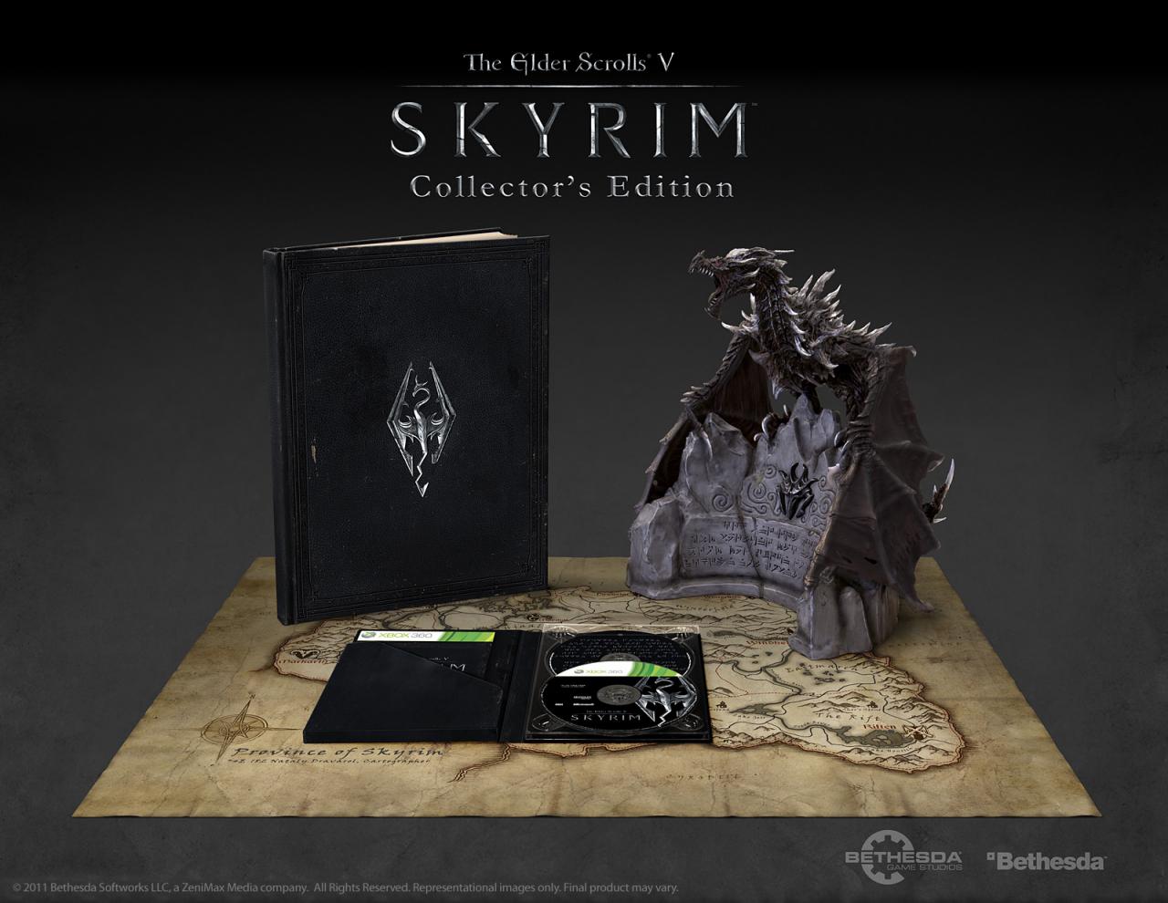 [05/08/2011] Die Collector's Edition von The Elder Scrolls 5: Skyrim