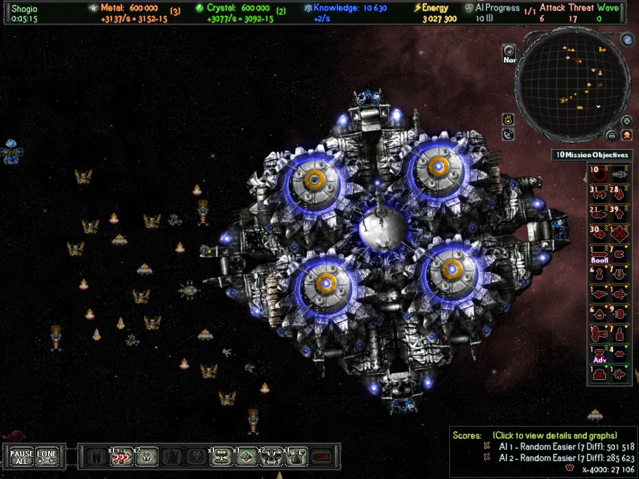 [09/08/2011] AI War Fleet Command - Ja, toll sieht das Spiel wirklich nicht aus. Das stört waschechte Strategen aber nicht. Die KI sucht nämlich tatsächlich Ihresgleichen.