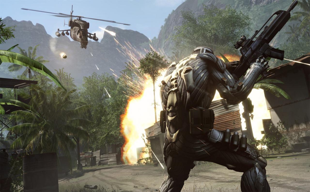[16/08/2011] (2007) Crysis - Die Grafikbombe schlechthin: Crysis setzte in puncto Technik und Inszenierung Maßstäbe. Dank zahlreicher Fan-Modifikationen deklassiert der Ego-Shooter aus dem Hause Crytek auch vier Jahre nach Veröffentlichung einen Großteil der Konkurrenz.