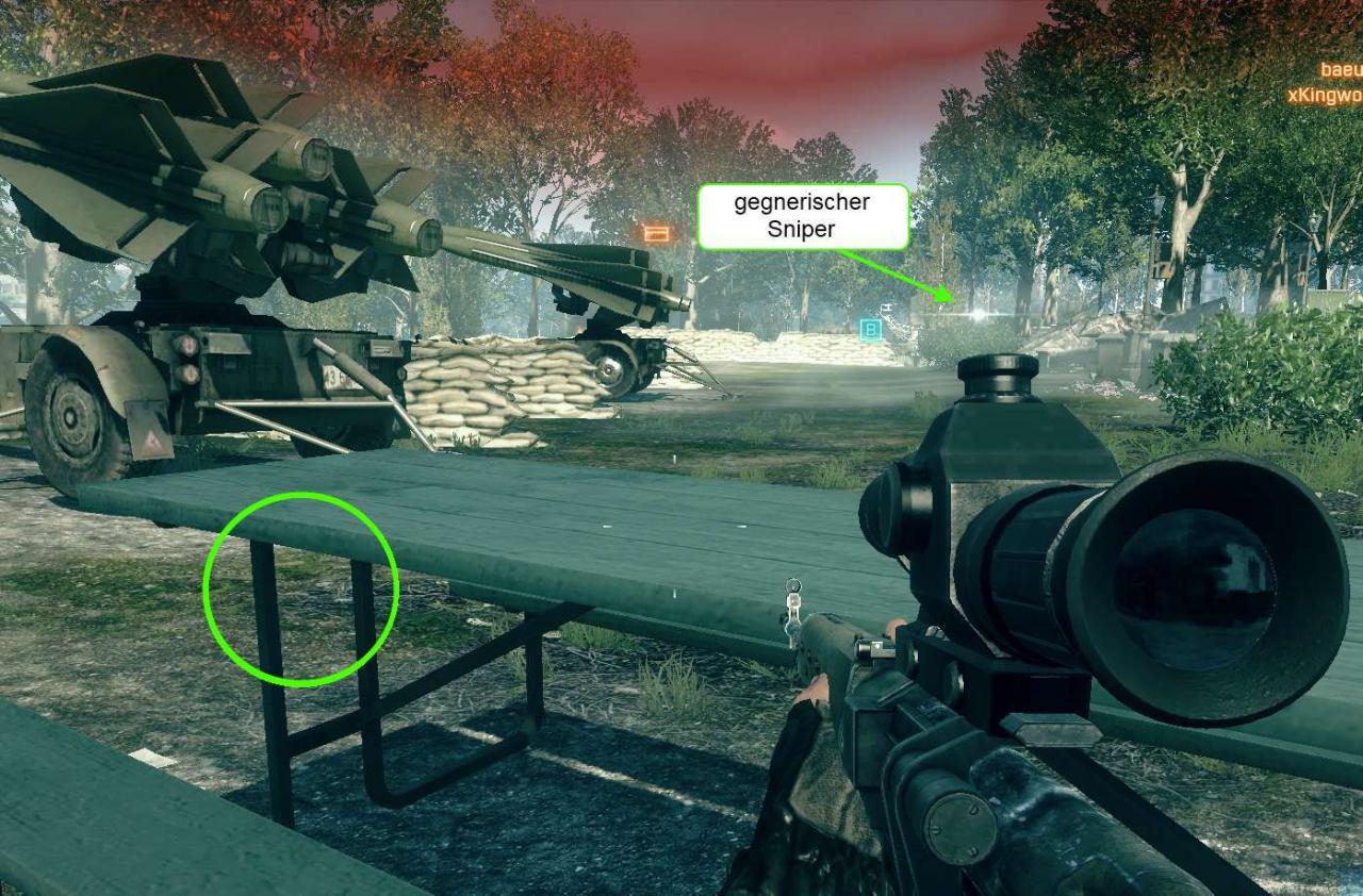 [30/09/2011] Grafikdetails niedrig: Antialiasing und Sniper