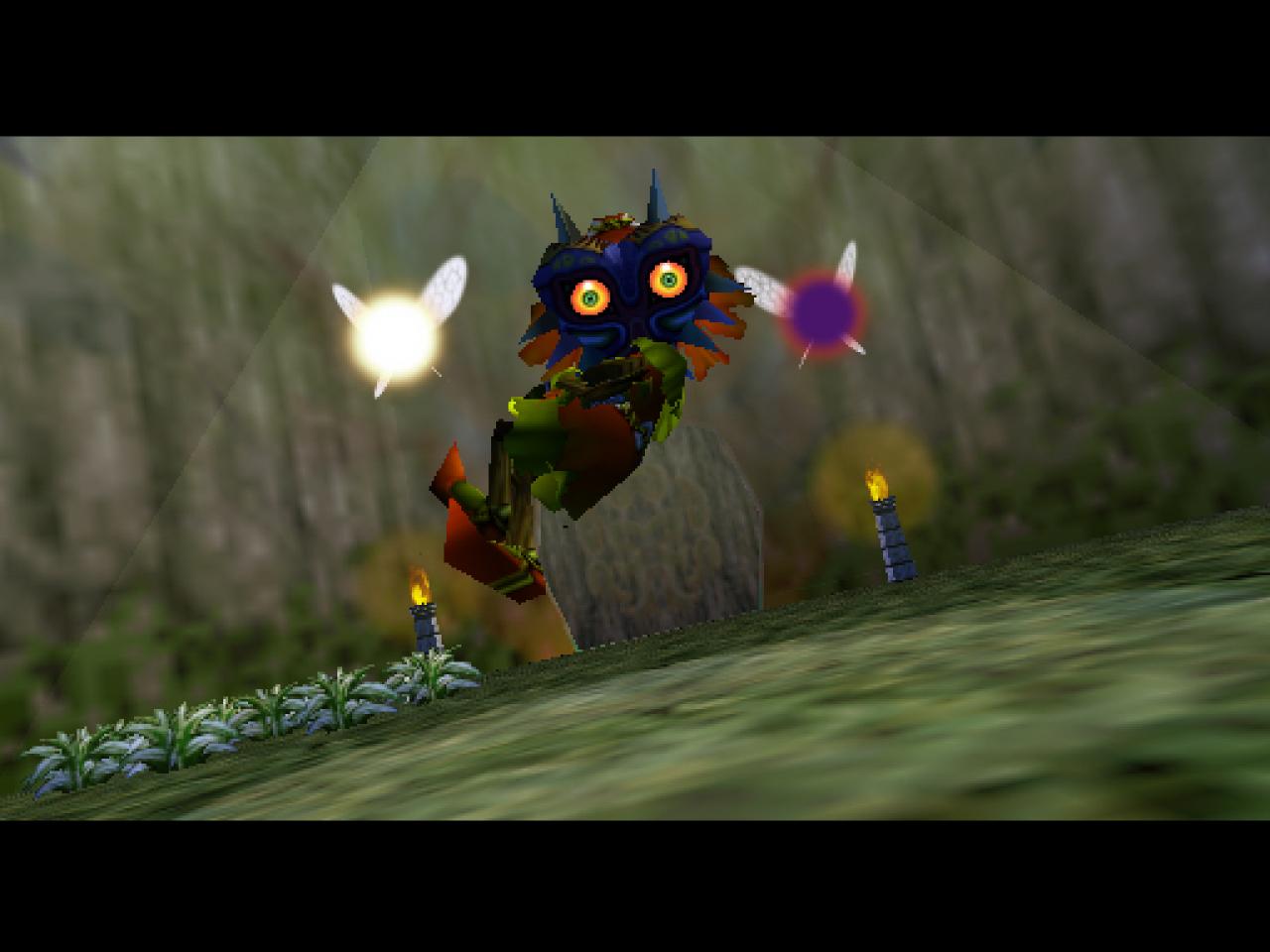 [19/09/2011] Bei Skull Kid aus Legend of Zelda: Majora's Mask sind es besonders die Augen, die hervorstechen und mit ihrem durchdringenden Blick ein Gefühl der Angst erzeugen.