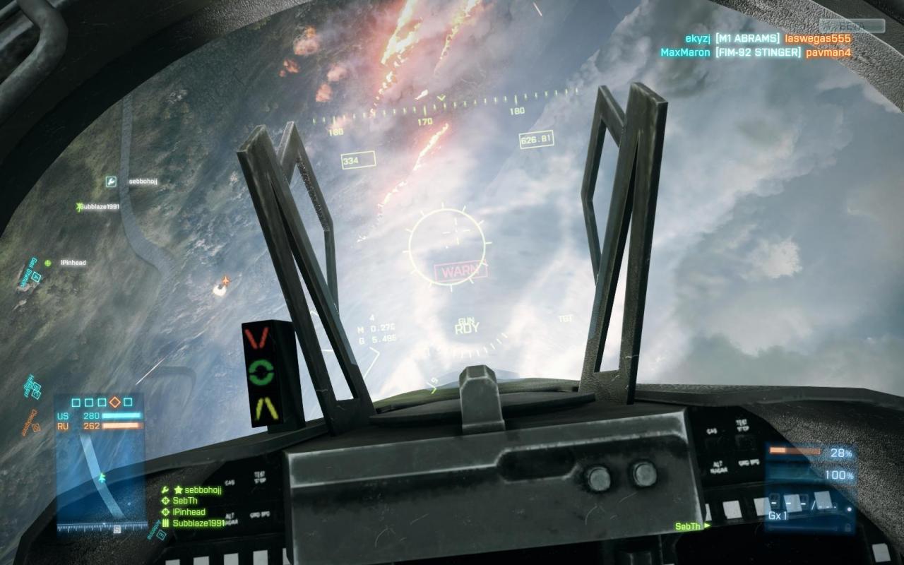 [29/09/2011] Wir zeigen euch verschiedene Screenshots zu Battlefield 3 mit Jets. Der Ego-Shooter erschien am 27. Oktober 2011. (4)