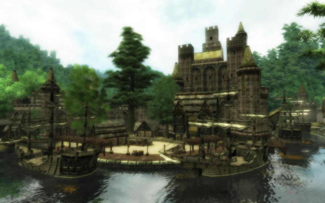 [21/09/2011] Bessere Städte und Regionen: In Oblivion machten erst die Unique Landscapes-Modifikationen die weiten Landschaften von Cyrodil wirklich sehenswert. Mods wie Banasplit's Better Cities hauchten den Städten durch Umgestaltung neues Leben ein. Das wünschen wir uns natürlich auch für Skyrim. (Bild: Oblivion-Mod Bananasplit's Better Cities)
