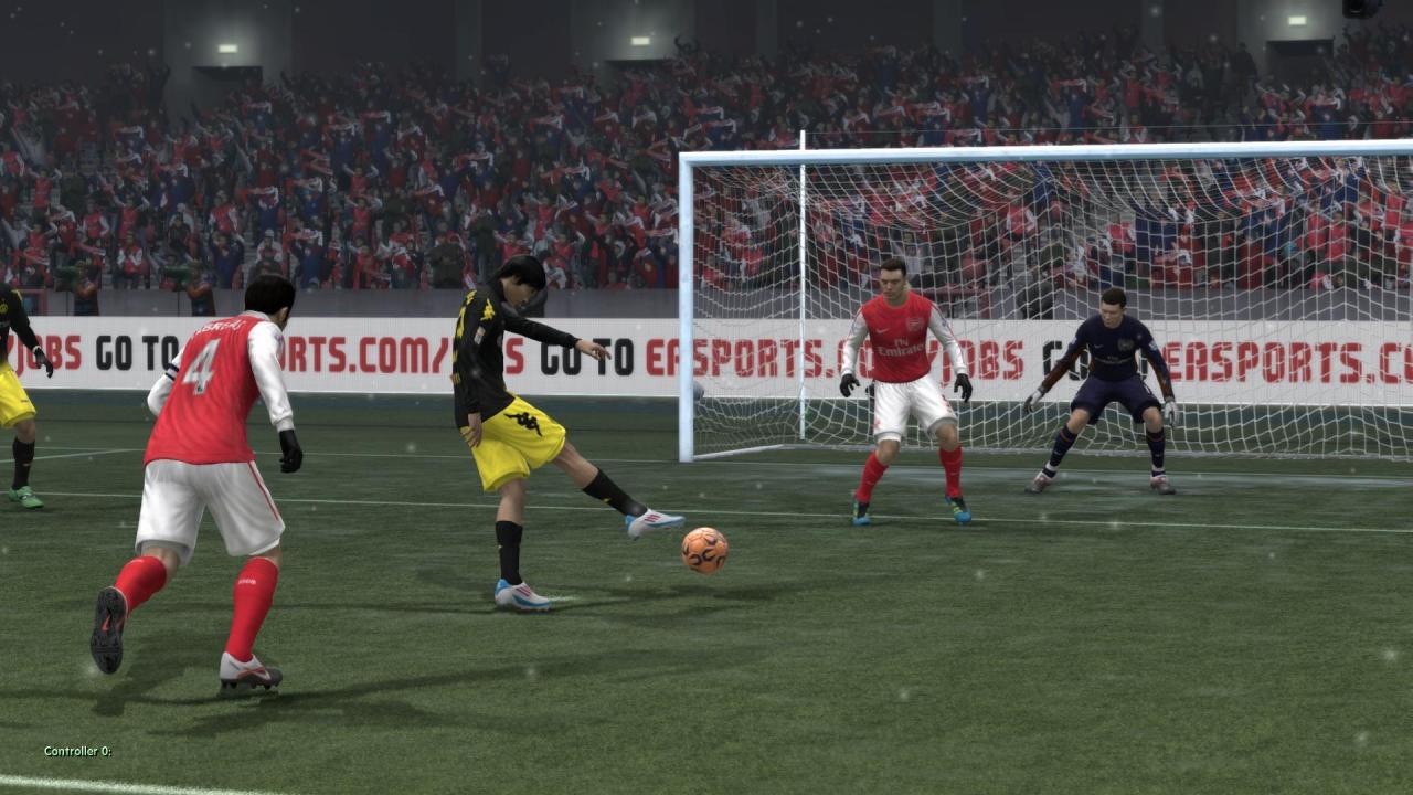 [22/09/2011] Weitere Screenshots aus dem Test zu FIFA 12. Das Spiel begeistert und kann sich gegen PES 2012 durchzusetzen. (10)