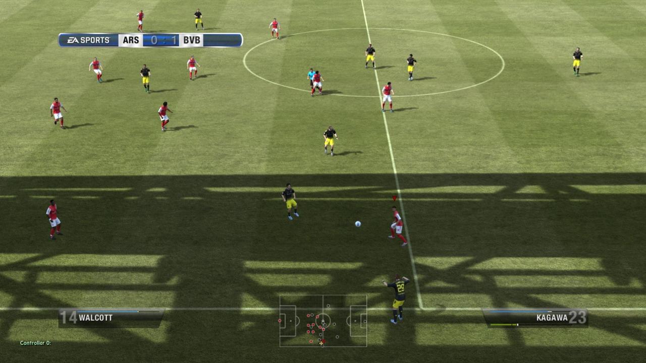 [22/09/2011] Kleine Details begeistern. So gibt es jetzt etwa schnelle Einwürfe, der Spieler schnappt sich einfach den rausgekullerten Ball und setzt das Spiel ohne Zwischenblende fort.
