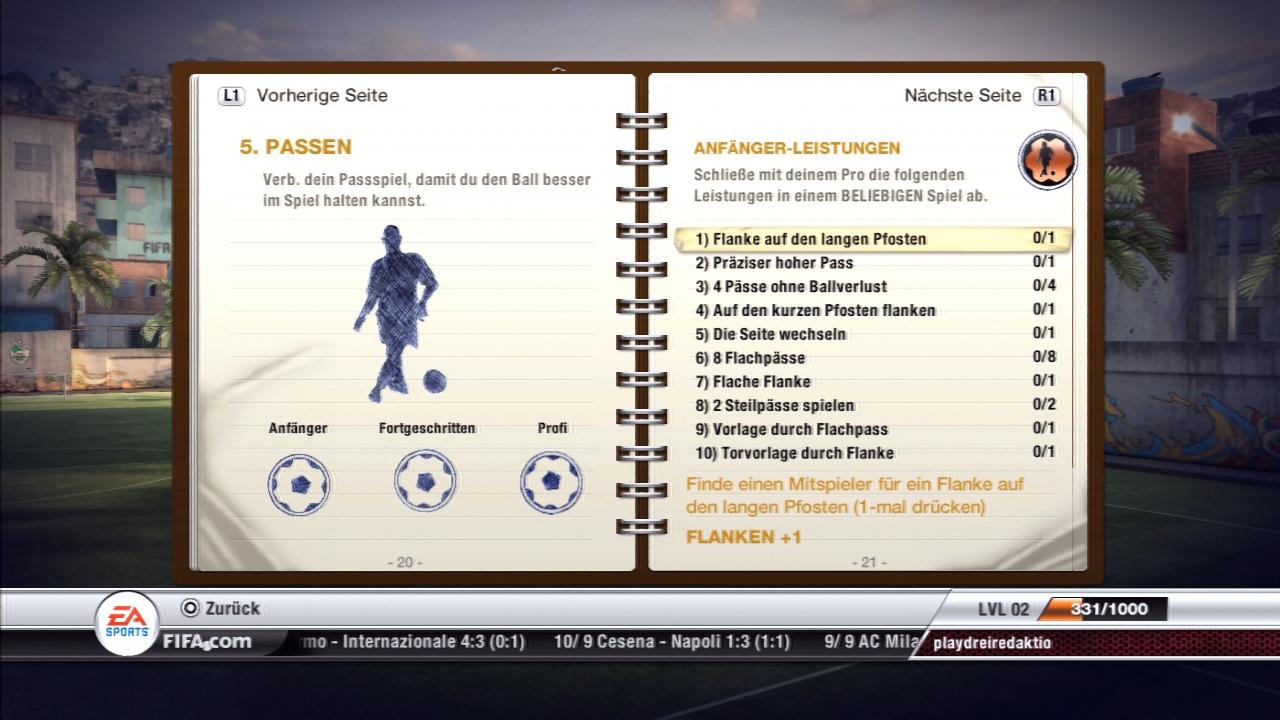 [29/09/2011] FIFA 12 - Die Leistungen - Virtual Pro - Passen