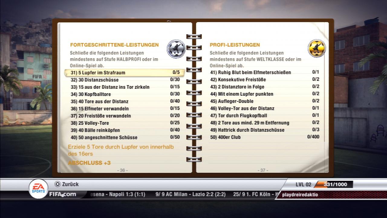 [29/09/2011] FIFA 12 - Die Leistungen - Virtual Pro - Schießen Teil 3