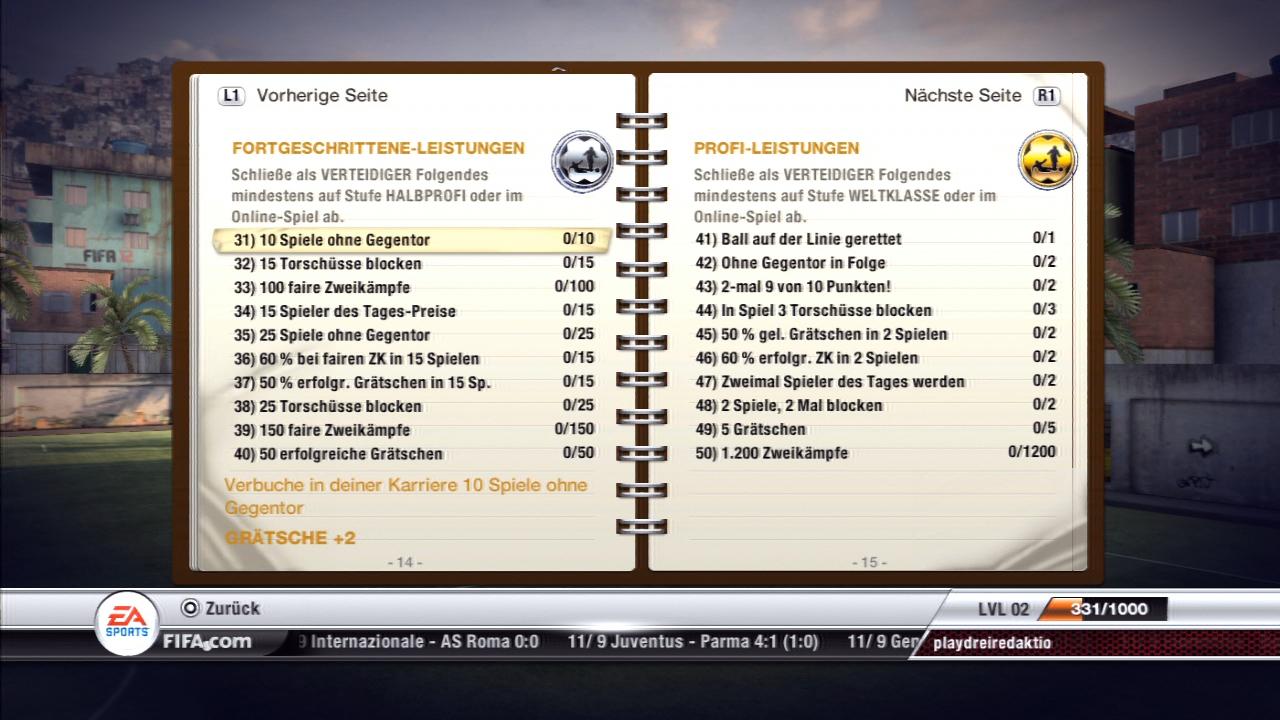 [29/09/2011] FIFA 12 - Die Leistungen - Virtual Pro - Defensive Teil 3