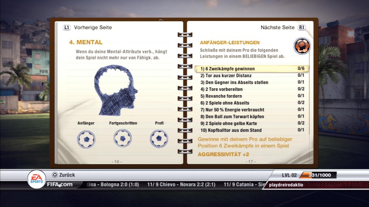 [29/09/2011] FIFA 12 - Die Leistungen - Virtual Pro - Mental 