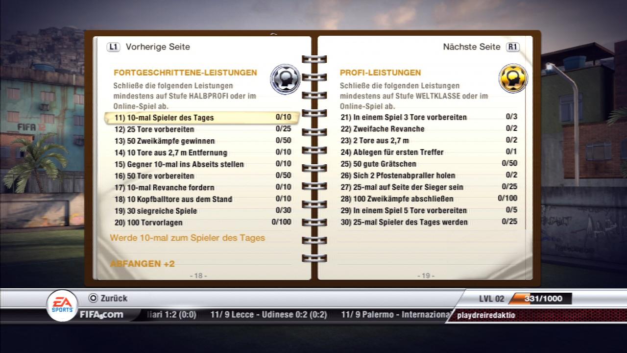 [29/09/2011] FIFA 12 - Die Leistungen - Virtual Pro - Mental Teil 2