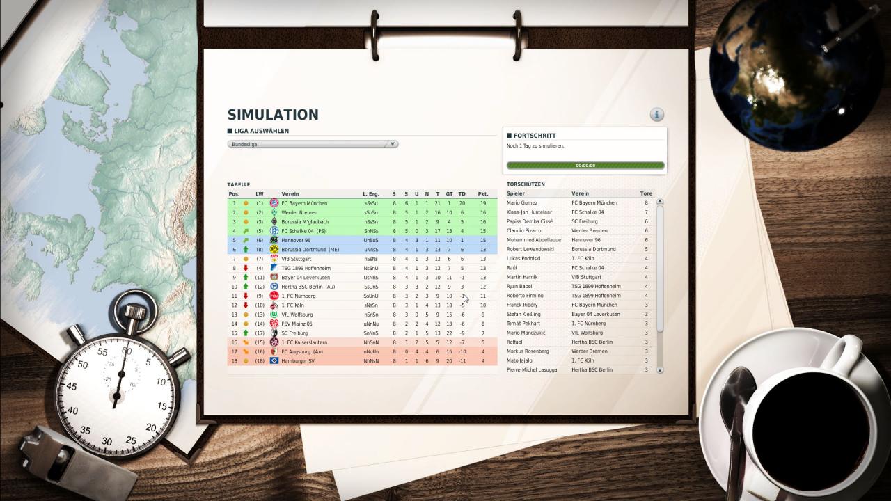 [13/10/2011] Der Fussball Manager 12 im Test: Die inhaltlichen Verbesserungen tun dem FM 12 gut, grafisch hat sich kaum etwas getan. (8)