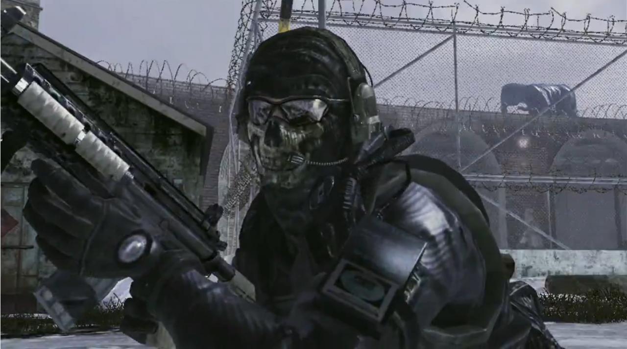 [21/10/2011] Die Totenkopf-Sturmhaube und seine Sonnenbrille sind das Markenzeichen von Simon ''Ghost'' Riley aus Call of Duty: Modern Warfare 2. Das Task Force-Mitglied stellt einen der Lieblingscharaktere der Serie dar.