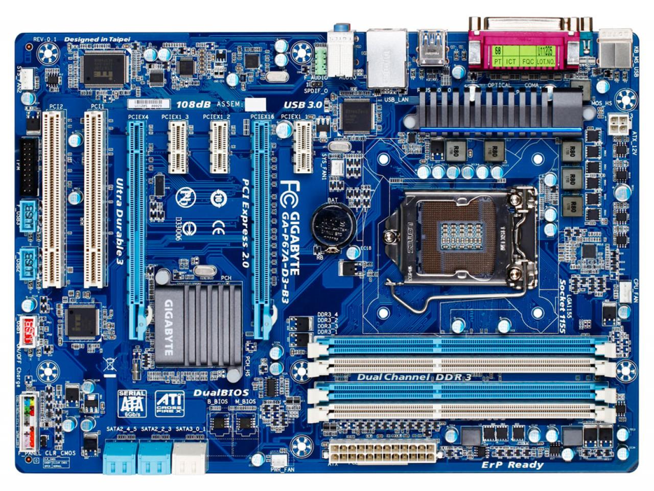 [14/10/2011] Gigabyte GA-P67A-D3-B3