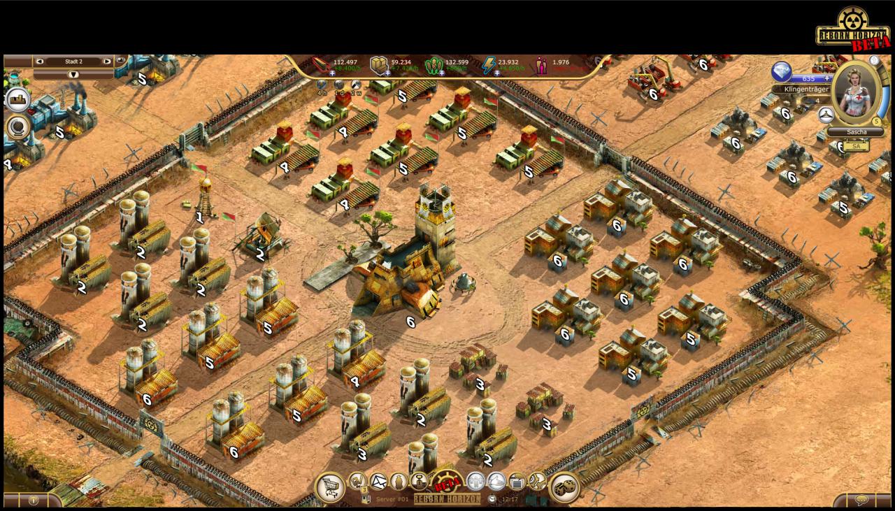 [26/10/2011] Reborn Horizon: Einsteiger-Tipps zum neuen Browserspiel, das in einer postapokalyptischen Endzeit spielt. (15)