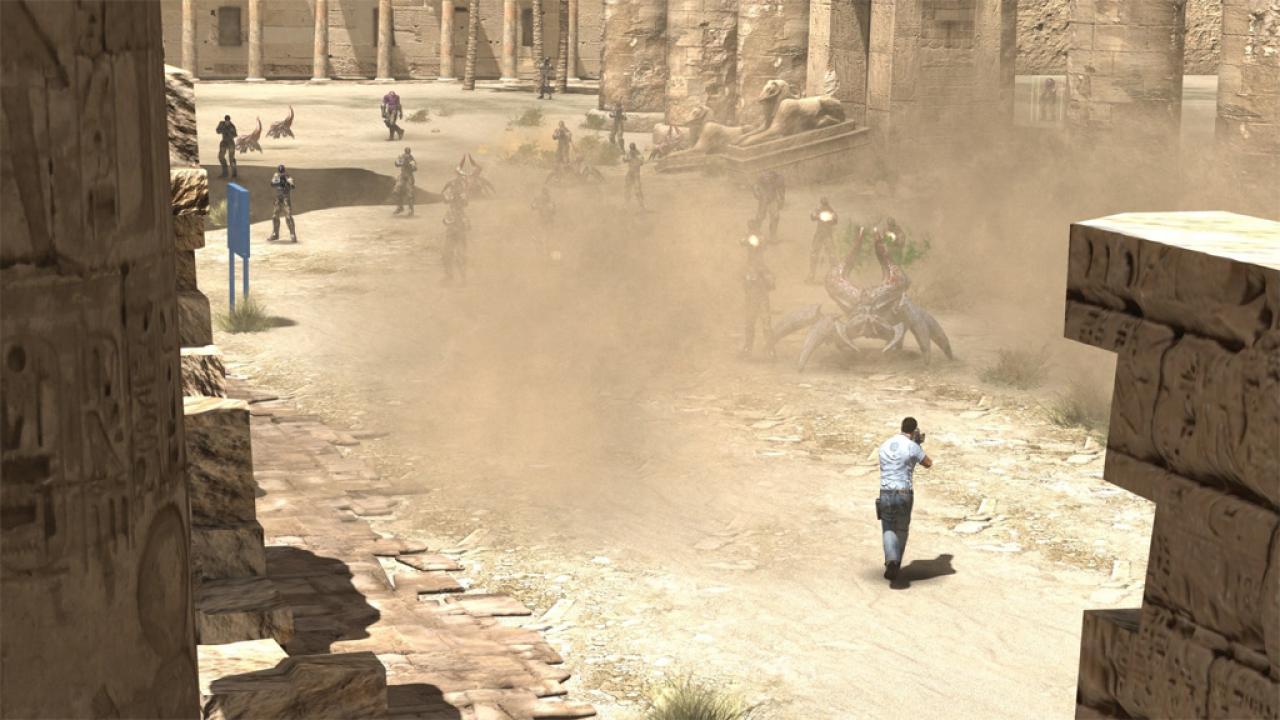 [26/10/2011] Serious Sam 3: BFE (22. November 2011) - Sonne, Pyramiden und jede Menge Monster - Sam 'Serious' Stone muss sich mal wieder vor traumhafter Kulisse heftige Gefechte liefern. Das klingt nach Spaß und sieht dank eigens entwickelter Serious Engine 3 richtig schick aus. Übrigens: Für PC erscheint der Shooter zuerst!