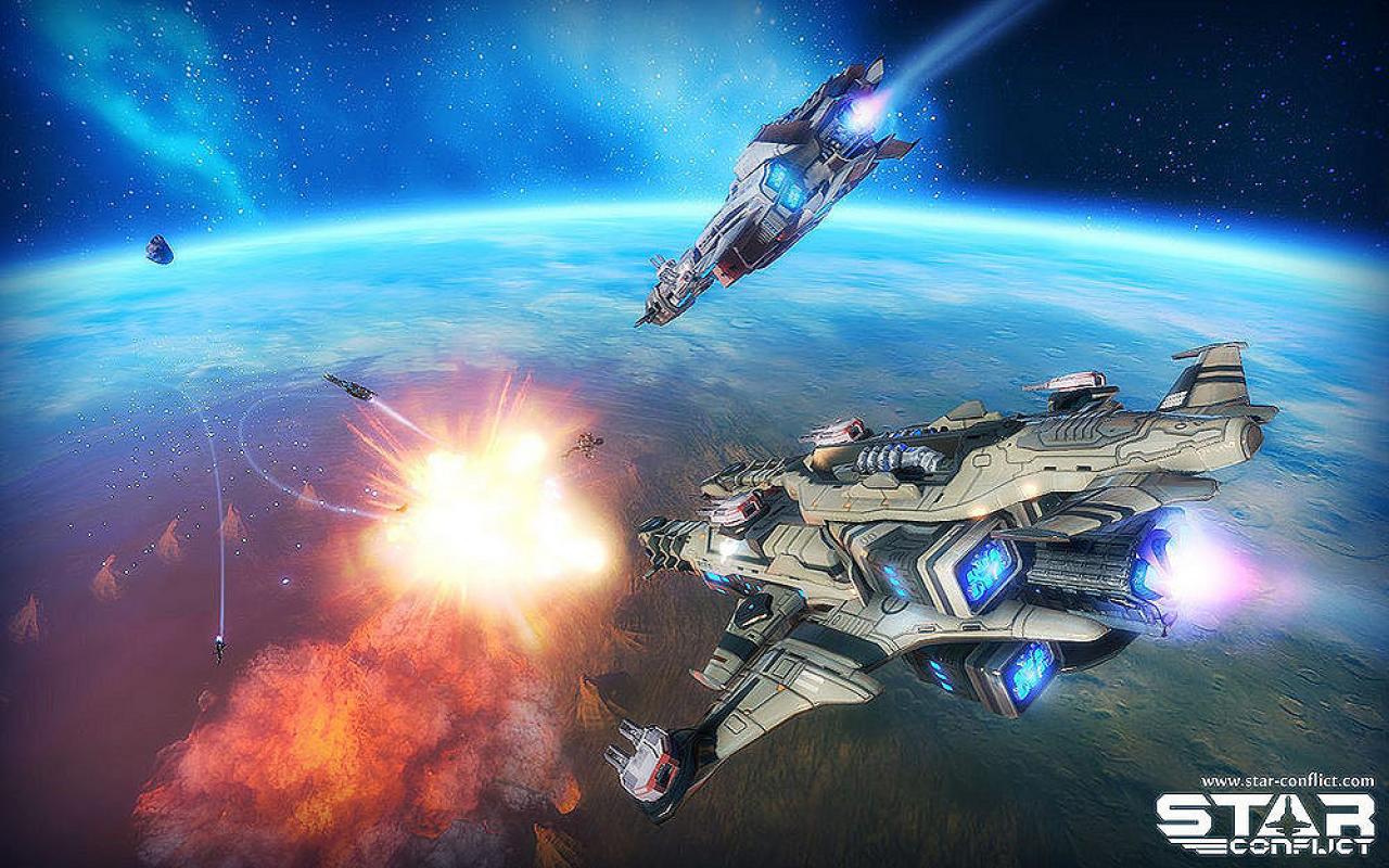 [12/10/2011] Der Space-Shooter Star Conflict startete im April in die Closed-Beta. Auf der offiziellen Spielhomepage könnt ihr euch als Tester bewerben.