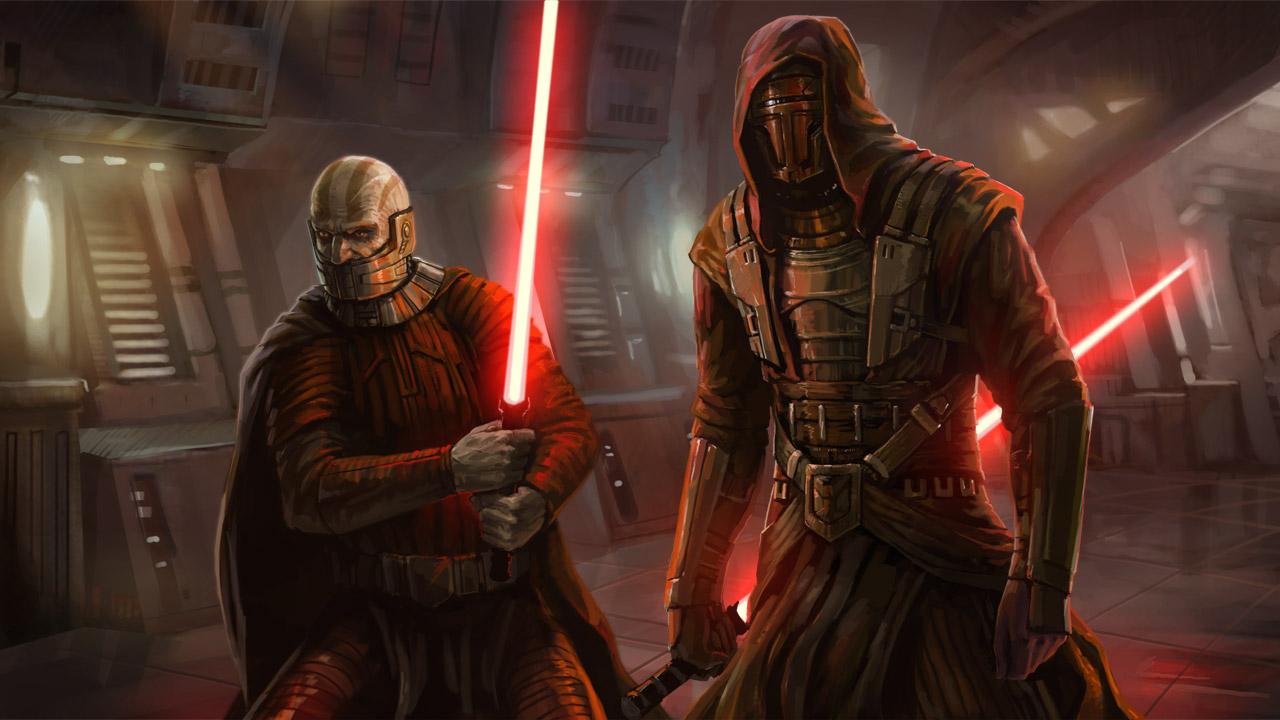 Darth Malak und Darth Revan in Star Wars: Knights of the Old Republic