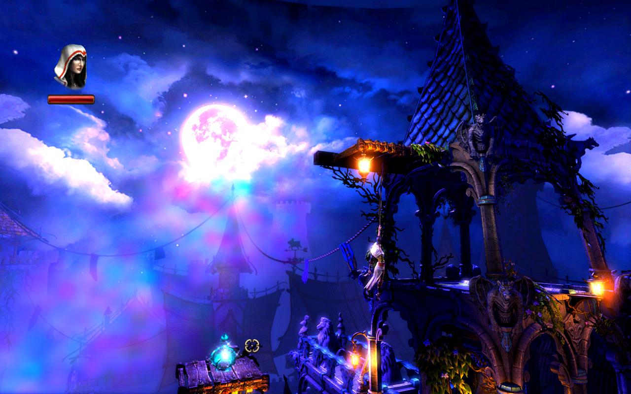 [27/10/2011] Trine 2: Die Lichteffekte aus Trine 2 sind absolut beeindruckend. In Verbindung mit dem tollen Art-Design sorgt dafür, dass man den Himmel im Hintergrund immer wieder mit Bewunderung betrachtet.