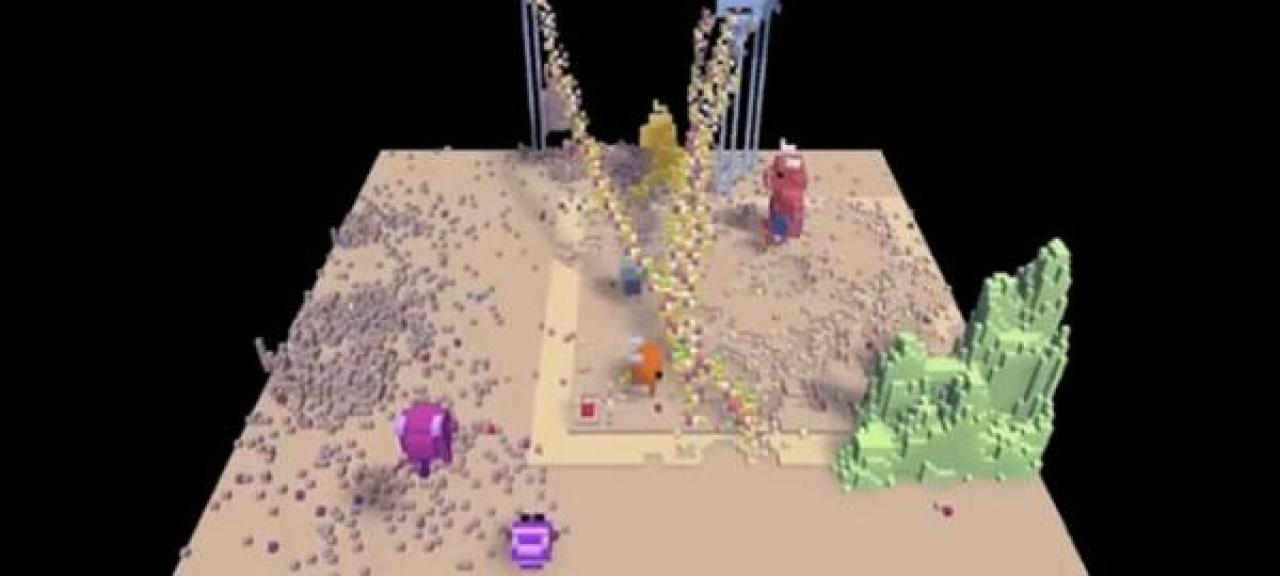 [11/10/2011] Voxatron: Mit der Voxel-Technik könnt ihr eure Umgebung auf interessante Weise in Stücke legen. Heute ist die Voxel-Technologie kaum noch in Verwendung, was Voxatron zu einem durchaus interessanten Indie-Spiel macht.
