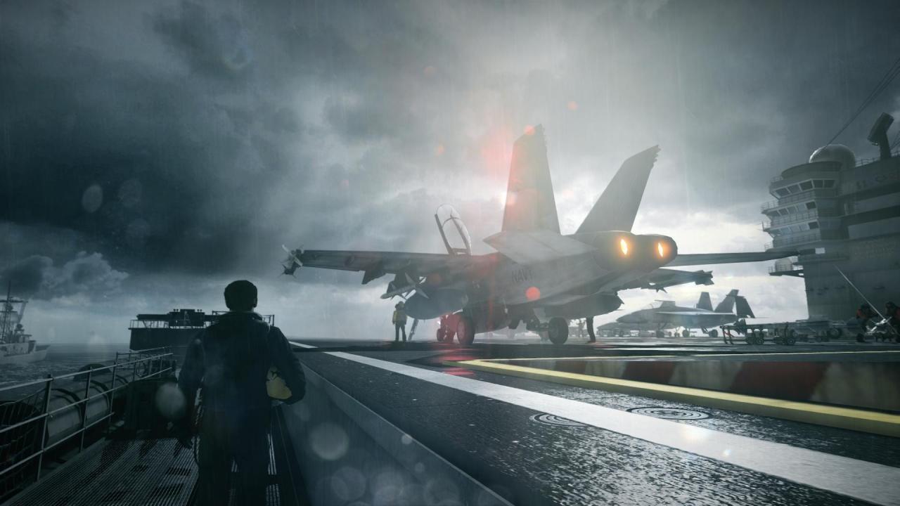 [21/10/2011] Hier seht ihr einen der grafisch schönsten Levelabschnitte. Nie hat ein Flugzeugträger besser ausgesehen.