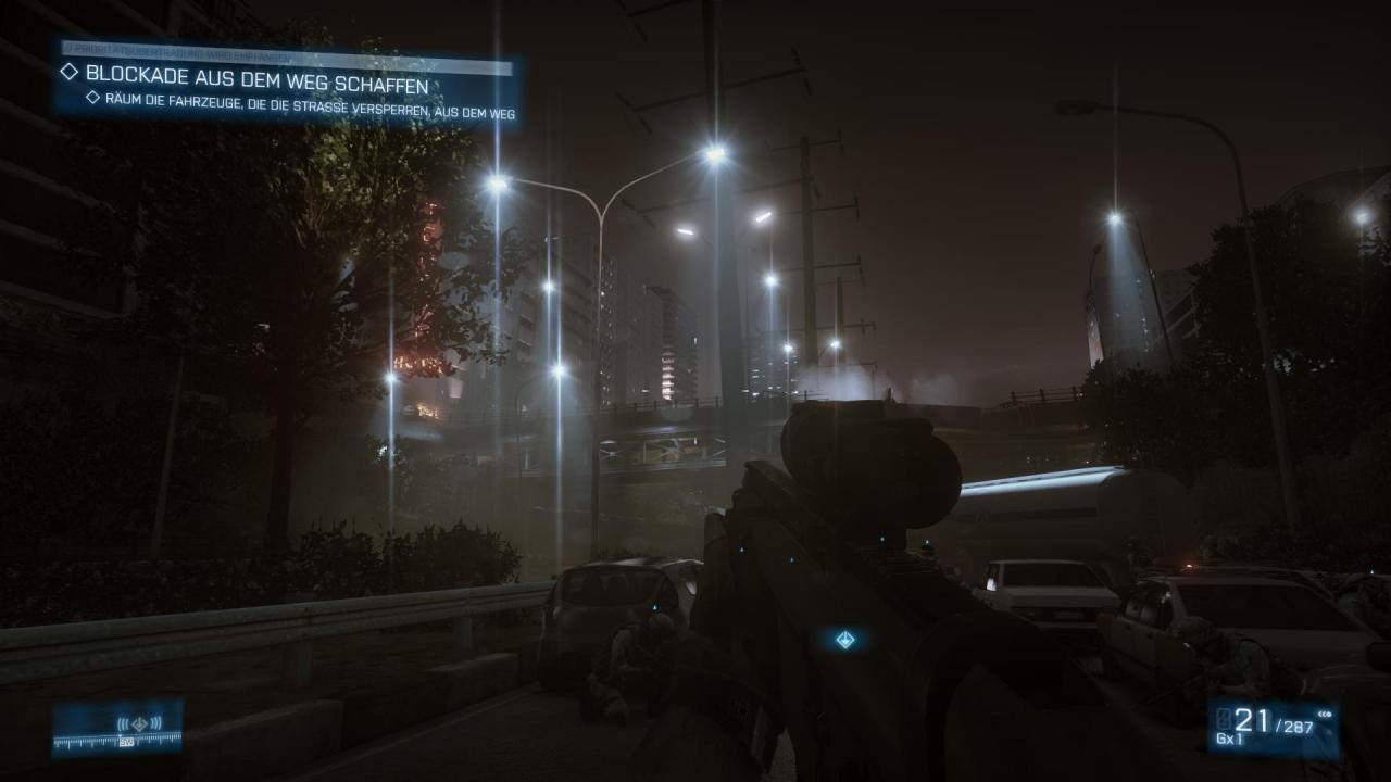 [21/10/2011] Selbst bei Nacht sieht Battlefield 3 super aus. In Teheran seid ihr gut beschäftigt.