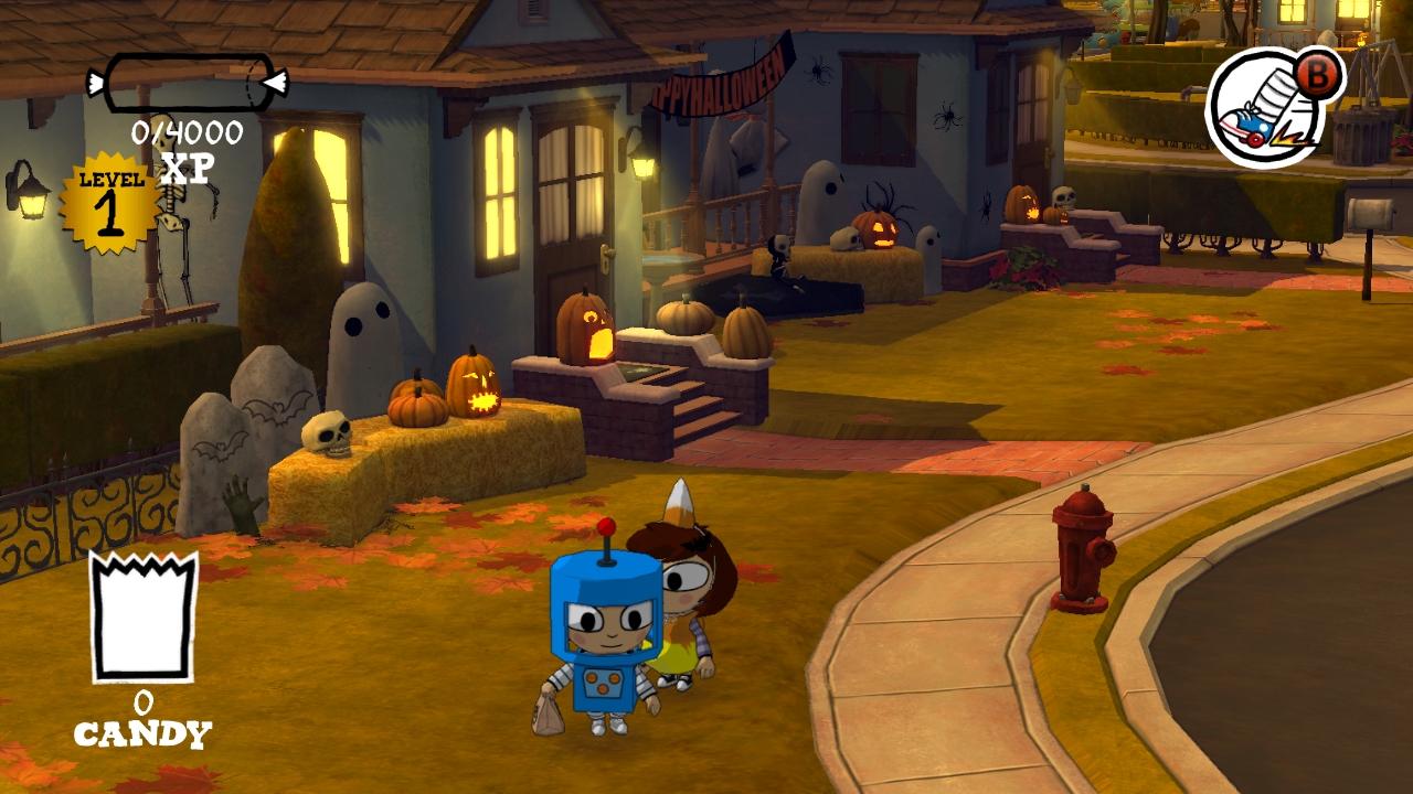 [27/10/2011] In Costume Quest dreht sich das ganze Spiel um Verkleidungen zu Halloween. Um die Nachbarschaft von bösen Monstern zu retten, treten die Kinder den Kampf als mächtige Version ihres Kostüms an.