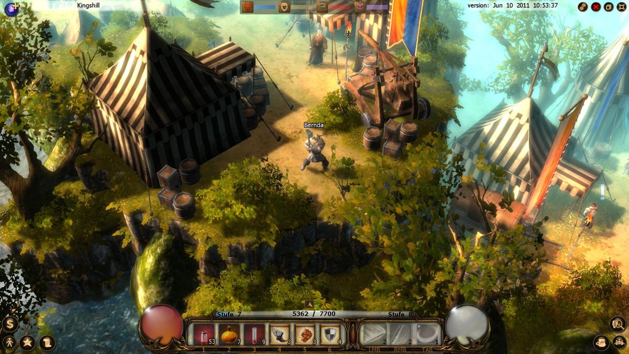 [28/10/2011] Drakensang Online - Wer nach einem kostenlosen Action-Rollenspiel im Stil von Diablo sucht, kommt an Drakensang Online vermutlich nicht vorbei. Das Browserspiel sieht erstaunlich gut aus und spielt relativ flott. Wenn die Entwickler noch eine fesselende Geschichte erzählen und die Charakterentwicklung komplexer gestalten würde, wäre es perfekt.