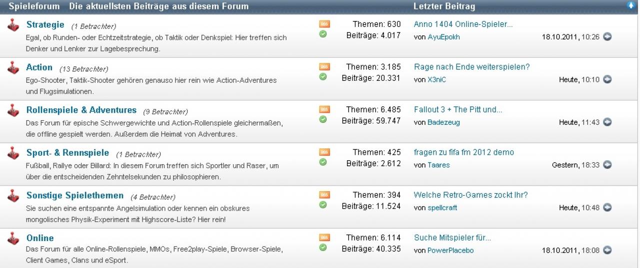 [20/10/2011] Die heißesten Foren-Themen der Woche - diesmal mit Battlefield 3, Rage, Star Wars: The Old Republic und mehr.