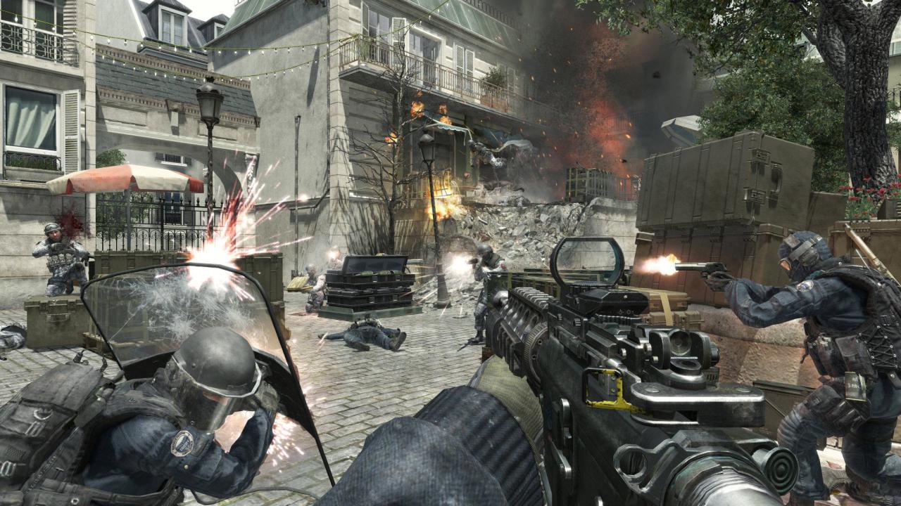 [22/10/2011] Wer in Modern Warfare 3 mit dem Wurfmesser erfolgreich sein will braucht entweder Übung oder einfach nur Glück. (1)