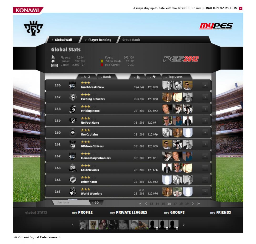 [14/10/2011] Durch die myPES-Application zu Pro Evolution Soccer 2012 wird Facebook ins Fußballspiel einbezogen. (1)