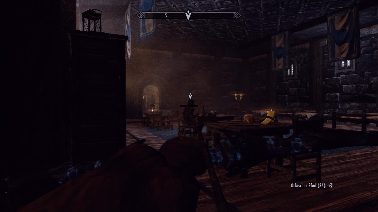 [23/11/2011] Das letzte Abendessen des Gaius Maro - in Windhelm bietet sich eine gute Gelegenheit für das Attentat.