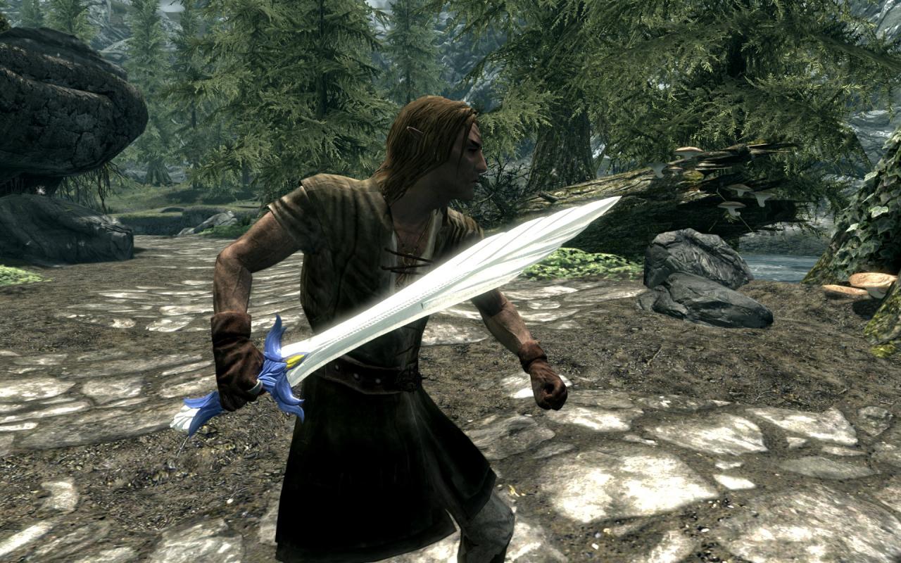 [19/11/2011] Link aus Zelda, jetzt per Mod auch in Skyrim. (2)