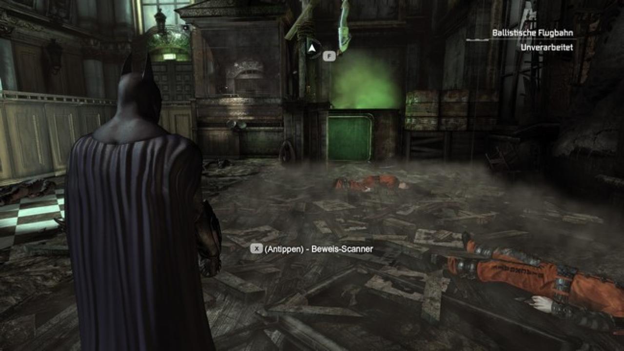 [25/11/2011] Batman Arkham City unterstützt als eines der wenigen aktuellen Spiele PhysX
