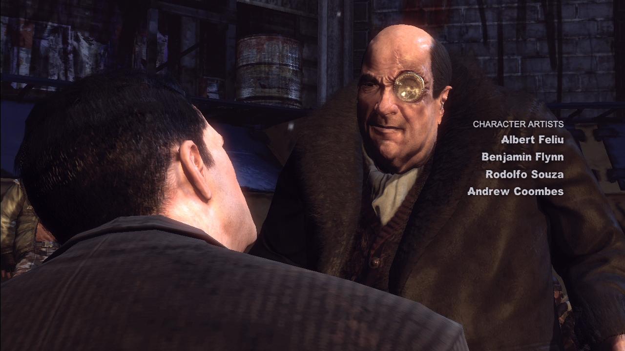 [25/11/2011] Wer an Batman: Arkham Origins denkt, kommt am Superschurken Pinguin nicht vorbei. Hier kann Nolan so richtig den gemeinen Bösewicht raushängen- der Pinguin mit seiner schnarrenden, bösartigen Stimme ist eine kleine Meisterleistung!