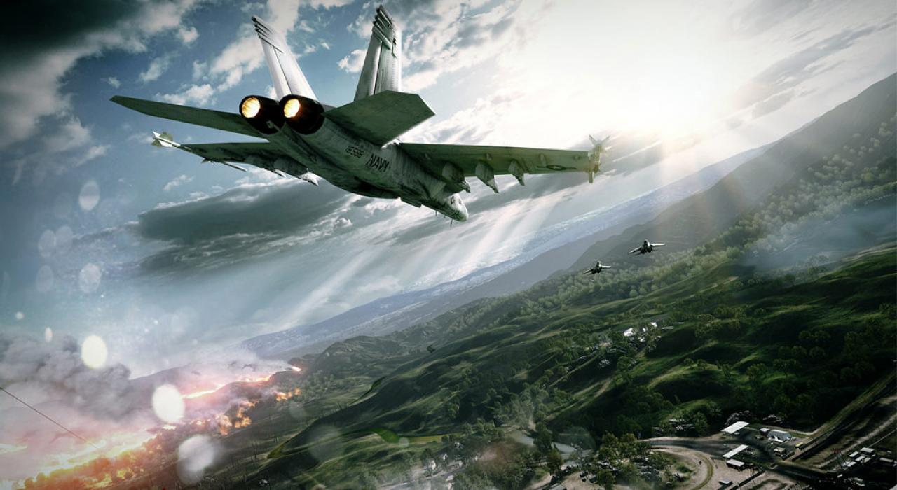 [29/11/2011] Battlefield 3 - Wer an Höhenangst leidet, muss nicht unbedingt auf den Mehrspieler-Shooter verzichten. Schließlich werden auch auf dem Boden Schlachten ausgetragen. Andererseits machen die pfeilschnellen Kampfjets einen Teil des Spielspaßes aus. Schon doof, wenn der Düsenflieger auf dem Rollfeld stehen bleiben müsste.