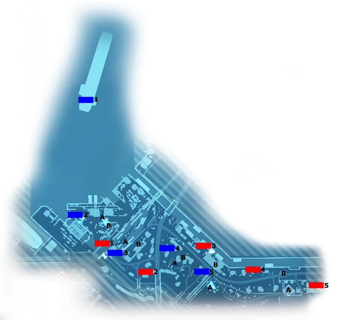 [24/11/2011] Battlefield 3 Multiplayer-Tipps: Rush auf Noshahr Canals. Das Spiel läuft auf dem Bild von oben links nach unten rechts.