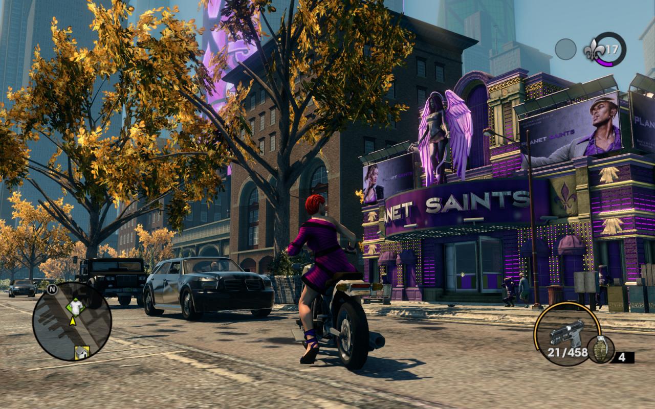 [14/11/2011] Saints Row: The Third - In Saints Row dienen die meisten NPCs nur einen Zweck - beim Spieler für Belustigung zu sorgen. Egal ob sie sich mit einem Riesendildo durch die Gegend schlagen lassen oder als Ziel für ferngesteuerte Raketen zur Verfügung stehen - Die NPCs aus Saints Row sind für jeden Spaß zu haben.