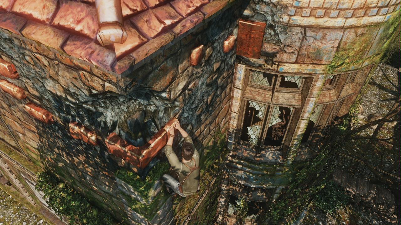 [09/11/2011] Leservorschlag - In der Uncharted-Reihe springt nicht nur Nathan Drake mühelos über eine Schlucht. Auch seine Begleiter können ihm anscheinend problemlos folgen. Uns würde wirklich interessieren, welches Fitnessstudio sie besuchen!