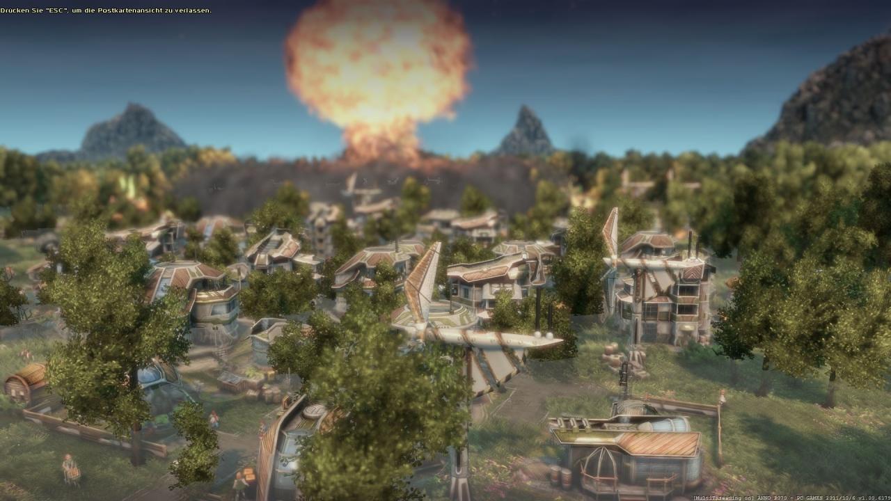 [16/11/2011] Anno bleibt zwar Anno, doch trotzdem ändert sich mit Anno 2070 ziemlich viel. Eine Atombombe hat es in den Vorgängern beispielsweise nie gegeben.