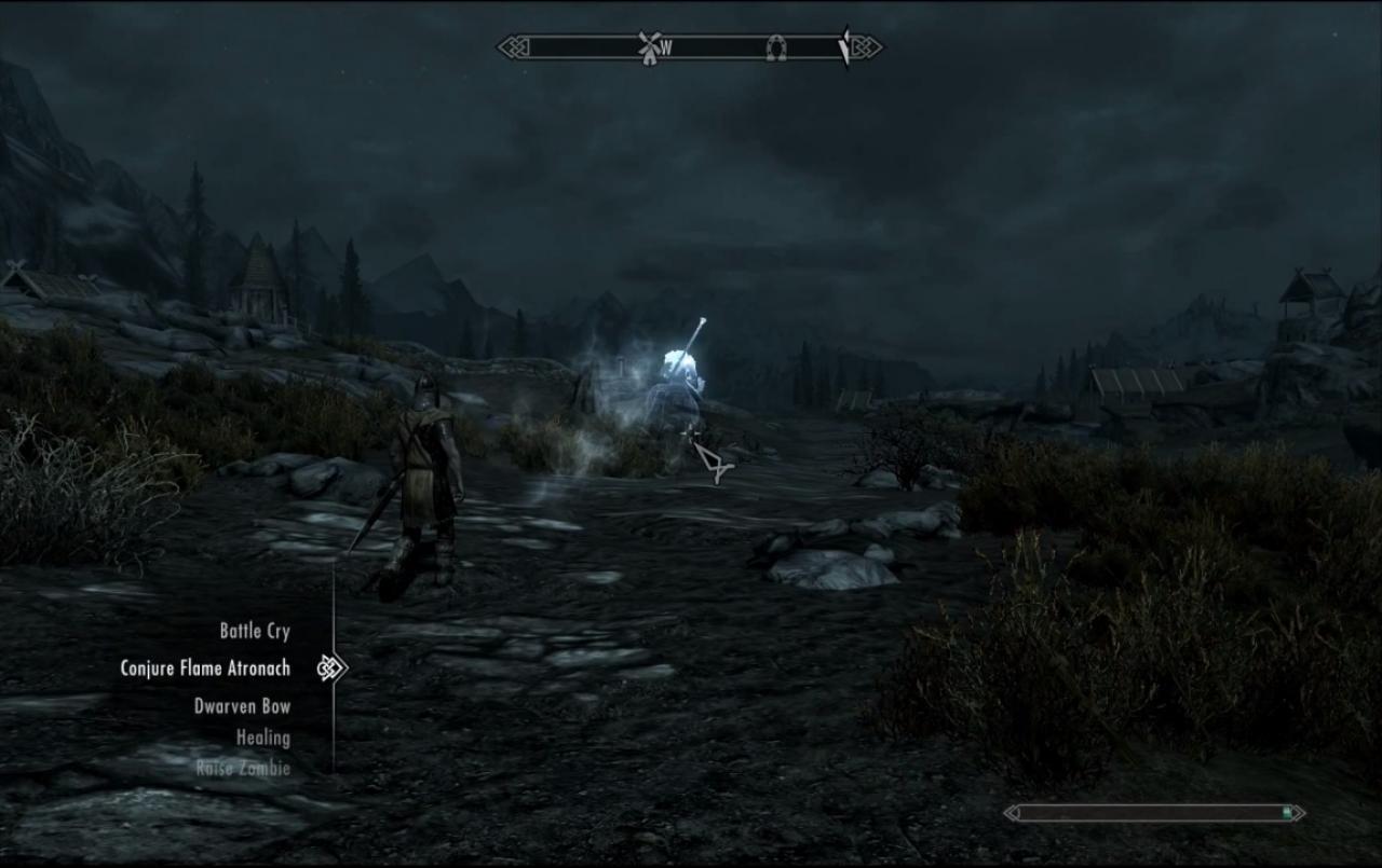 [21/11/2011] Wer reitet so schnell durch Nacht und Wind? Es ist der kopflose Reiter... In Skyrim reitet ein kopfloser Geist durch die Gegend.