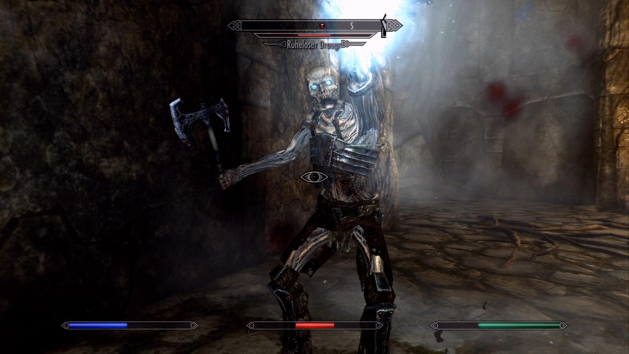 [10/11/2011] Die Untoten in Skyrim sehen klasse aus. Leider kämpft man viel zu oft gegen sie. - Bild stammt aus der Xbox 360-Version von The Elder Scrolls 5: Skyrim.