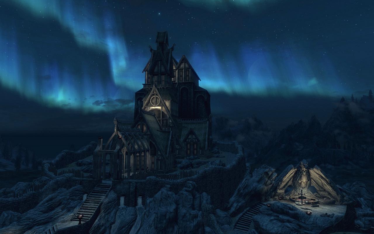 [02/12/2011] Skyrim: Nicht nur wegen der Drachen solltet ihr in Skyrim ab und zu mal den Himmel betrachten - gerade bei Aurora Borealis sehen die Sky-Boxen wunderschön aus. Ein besonderer optischer Leckerbissen wartet außerdem beim Endkampf der Hauptquest.