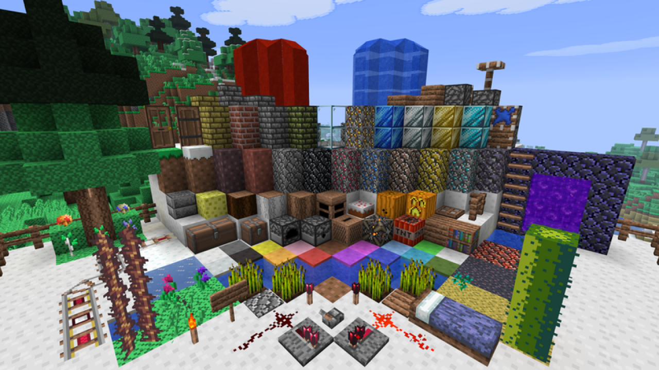 [12/12/2011] Minecraft Texture Pack: Terrariacraft