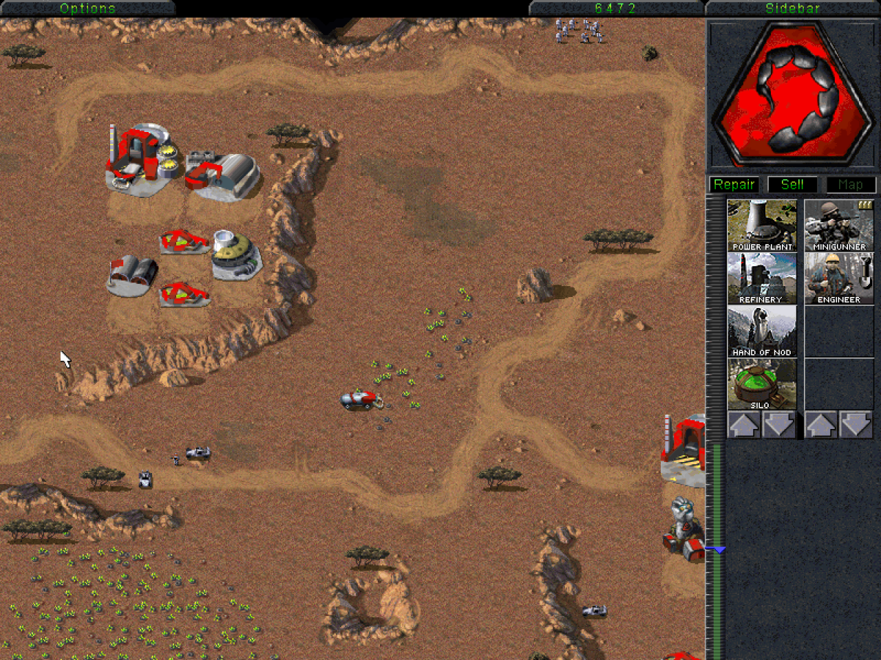 [16/12/2011] Zwei echte Echtzeitstrategie-Klassiker von Westwood: Sowohl Dune 2 als auch Command & Conquer (siehe Screenshot) warten auf eine moderne, adäquate Fortsetzung.